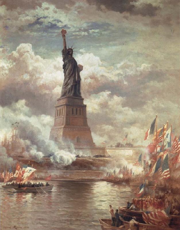 Moran, Edward Statue of Liberty Enlightening the World